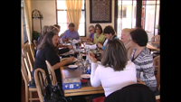 Photo of Diners at Marias Grill in Tubac Arizona