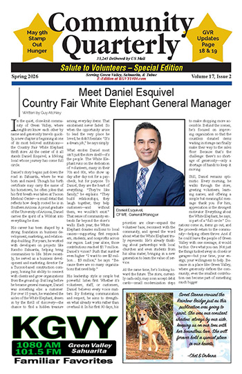 Photo of KGVY Community Quarterly Spring 2026